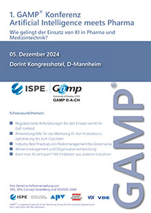 1. GAMP® Konferenz Artificial Intelligence meets Pharma